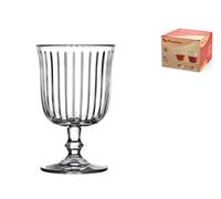 Lot 4 Coupes Eau Joy Verre Transparent CL 25,5. Adapté Au Lavage