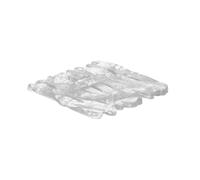 Lot 4 Dessous De Verre Plateau Acrylique Givré (Carrés)