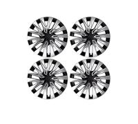 Lot 4 Enjoliveurs De Roue 18 Pouces pour Tesla pour Model 3 pour Highland 2023-2025, Design De Remplacement(Turbine Style Silver)