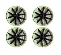 Lot 4 Enjoliveurs De Roue Voiture 18 Pouces pour Tesla pour Model 3 (2017-2023), Accessoires De Remplacement(Avocado Green)