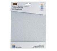 Lot 4 feuille abrasif anti encrassement 230 x 280 mm grain 80 180 240 320 SCID