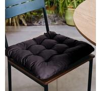 Linxor - Lot de 4 galettes, Coussins carrés capitonnés pour Chaise - Plusieurs Coloris