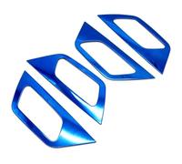 Lot 4 Garnitures Poignée Porte Intérieure Voiture Pour P&eugeot 3008 5008 GT 2017 2018 2019 2020 2021 Poignée De Porte Intérieure Voiture(Bleu)