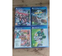Lot 4 Jeux / Playstation 4 / PS4 / VF / Neuf Sous Blister