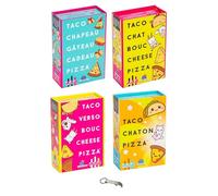 Lot 4 Jeux Taco Pizza Version Française + 1 Decap Blumie