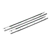 Lot 4 Joints D'étanchéité Caoutchouc Vitres Extérieures Voiture Bande Pression Étanche Garniture Moulage Pour CR-V 2007-2011 Joint Porte latérales Voiture