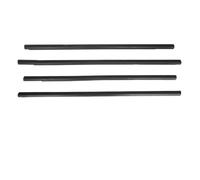 Lot 4 Joints D'étanchéité Vitres Voiture Pour Cruze 2009-2015 Moulures Fenêtre Garnitures Ceintures D'étanchéité Caoutchouc Vitres Extérieures Joint Porte latérales Voiture