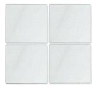 Lot 4 miroirs adhésifs 20x20cm carré Incolore G