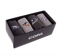 Lot 4 paires de chaussettes Copa Coupe du Monde Gris 40/46