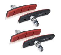 Lot 4 patins de frein V-Brake 80 mm pour vélo lourd et VAE XLC