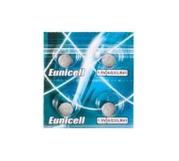 Lot 4 Piles Bouton AG3 / LR41 / 192 / 392 / 384 / LR736 / GP92 / SR41W / G3 - Pile Alcaline Eunicell