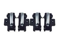 Lot 4 Poignées Porte Intérieures Chromées Gauche Droite Pour Jeep Pour Compass Pour Patriot Pour Dodge Pour Caliber 1DC19SZ0AB