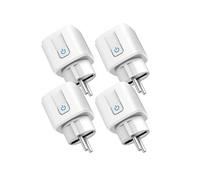 Lot 4 prises connectées SomLife application tuya smart life controle de consomation Compatible avec Alexa/Google Home