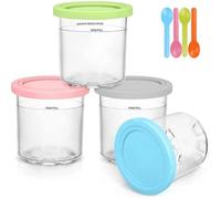 Lot 4 récipients à glace avec couvercles compatibles Ninja Creami NC300EU NC301EU accessoire