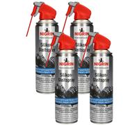 Lot 4x Nigrin Spray Silikon Lubrifiant, Agent De Démoulage, Entretien, 2 L
