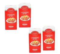 Lot 4x Pâtes à lasagnes - Paquet 500g