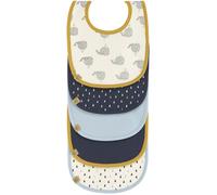 Lot de 5 bavoirs en éponge imperméa