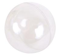 Lot 5 Boules Plastique Cristal Filmees - 100