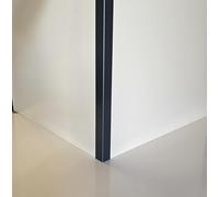 Lot 5 Cornières d'angle RAL 7016 SAT - épaisseur 1 mm - Longueur 150 cm (4,5 cm x 5 cm)