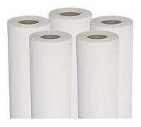 Lot 5 de toiles de verre pour murs et plafonds Semin Sem Toile Eco T 023 - motif maille - rouleau de 25 m x 1 m