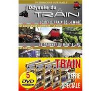 Lot 5 DVD Odyssée des Trains : 15 Films 7h50 d'images G
