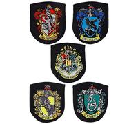 Lot 5 ecussons brodés Harry potter officiels Harry potter official patch pack