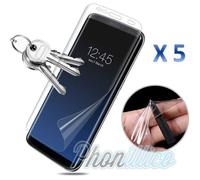 Lot 5 Films Protection Samsung Galaxy S9 - Plastique 100% Incurve Integral Phonillico®