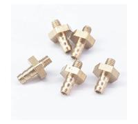 LOT 5 Hose Barb I/D 3mm x M3 Metric Male Thread Brass coupler Splicer Connector fitting YZWRWRMKTB