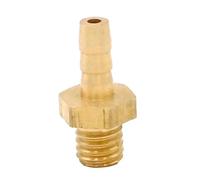 LOT 5 Hose Barb I/D 3mm x M5 Metric Male Thread Brass coupler Splicer Connector Fitting YZWRWRMKTB