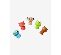 Lot 5 marionnettes à doigts multicolore TU