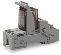 Lot 5 Module relais WAGO relais module enfichables 858-304 24vdc/250v ac NEUF