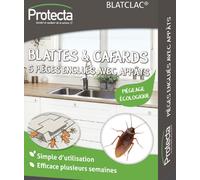 Lot 5 piège avec appât anti cafards blattes effet curatif préventif PROTECTA