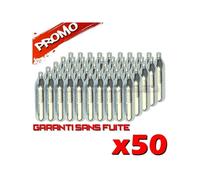 Lot 50 Cartouches Sparclettes Gaz Co2 Airsoft