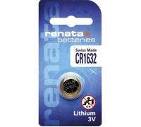 LOT 50 RENATA CR1632 - 50 SINGLE BLISTER LITHIUM 3V