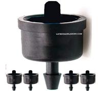 Lot 500 x Goutteurs autorégulants 6 litres par Heure. Compte-Gouttes pour l'arrosage agricole et Le Jardinage