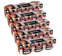 Lot 5x Mousse de canard au poivre vert + Mousse de foie de volaille au Porto + Mousse de canard à l'Armagnac - 3 x 90g