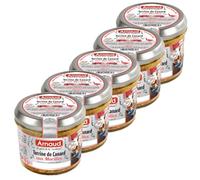 Lot 5x Terrine de canard aux morilles - Bocal 90g