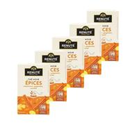 Lot 5x Thé noir aux épices et agrumes - 20 sachets - Boîte 32g
