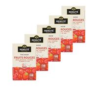 Lot 5x Thé noir aux fruits rouges - 20 sachets - Boîte 32g