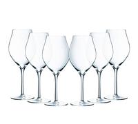 Chef & Sommelier – Boîte de 6 verres à vin Krysta 38 cl Transparent