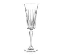 Lot 6 Calices Flûte Spumante Timeless RCR Cristalleria 21 ristallo Eco