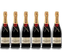 LOT 6 CHAMPAGNES MOËT & CHANDON BRUT MOËT IMPERIAL 75CL