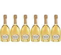 LOT 6 CHAMPAGNES RUINART BLANC DE BLANCS 75CL