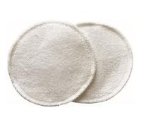 Lot 6 coussinets d'allaitement lavables - Viscose bambou Neutre G