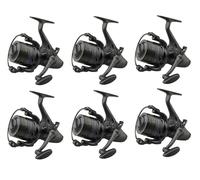 Lot 6 DAM Quick Runshift 3L 5000FS Freilaufrolle avec Camo Schnur
