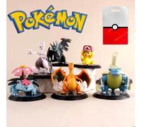 Lot 6 Figurines Pokemon + Sac Collector