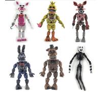 lot 6 personnages ,14 CM , Five Nights At Freddy 'S Freddy Chica Bonnie Funtime Fox y