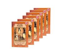 Lot 6 Poudres Colorantes Cuivre 100% Naturel Sans Sulfates Pour Cheveux Coloration Naturelle Soin Henné Capillaire 100g