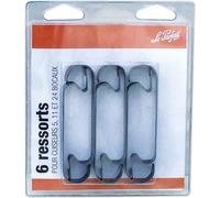 Lot 6 ressorts pour cuiseur 5, 11, 24 bocaux Le Parfait