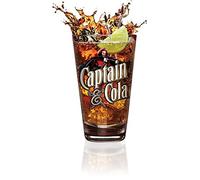 Lot 6 verres Captain Morgan Cola Verre 33 cl Verre à long drink